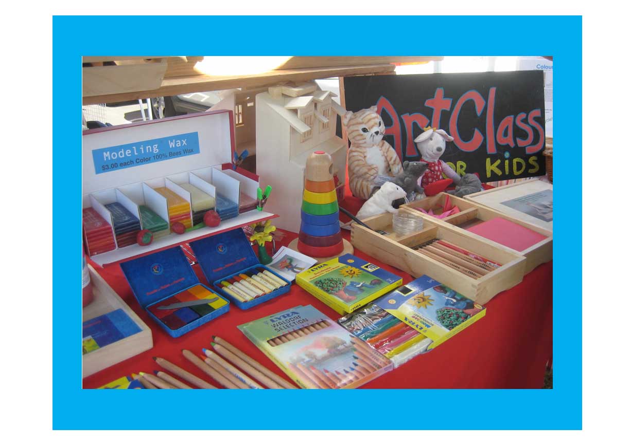 products at booth